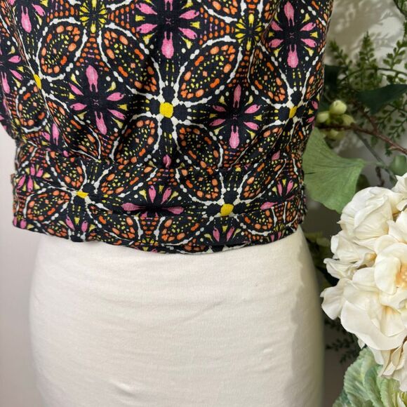 ANTHROPOLOGIE | one-shoulder linen top | medium | linen - Picture 4 of 12